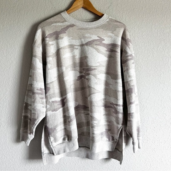 American Eagle Neutral Camo Sweatshirt Amazingly Soft Desert Camo - Picture 2 of 12